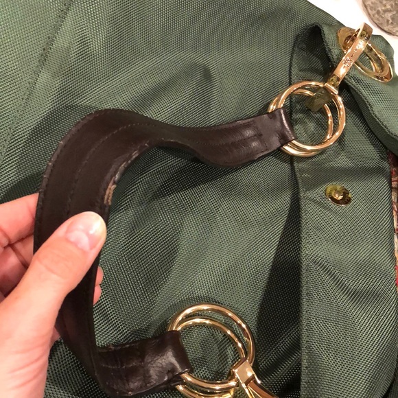 JPK Paris 73 Forest Green Nylon Purse - Picture 6 of 8